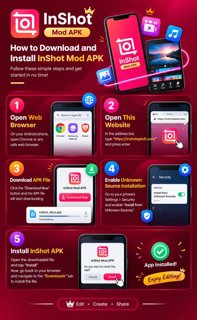 Downloading InShot Pro APK